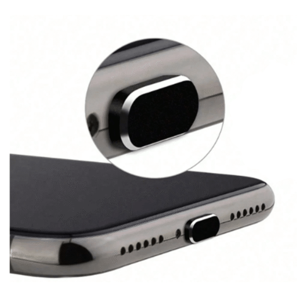 Tapón Antipolvo De Metal Para Puerto USB Tipo C