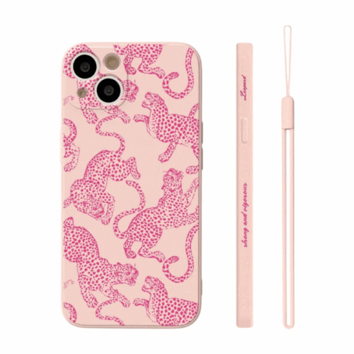 Correa De Silicona Con Estampado De Leopardo Apple Watch 42/44/45