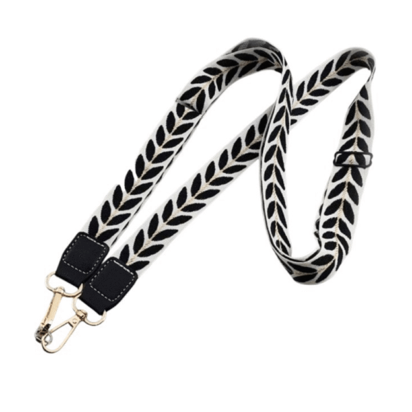 Cordón Ajustable Para Móvil Estilo Cruzado Diseño Color Negro