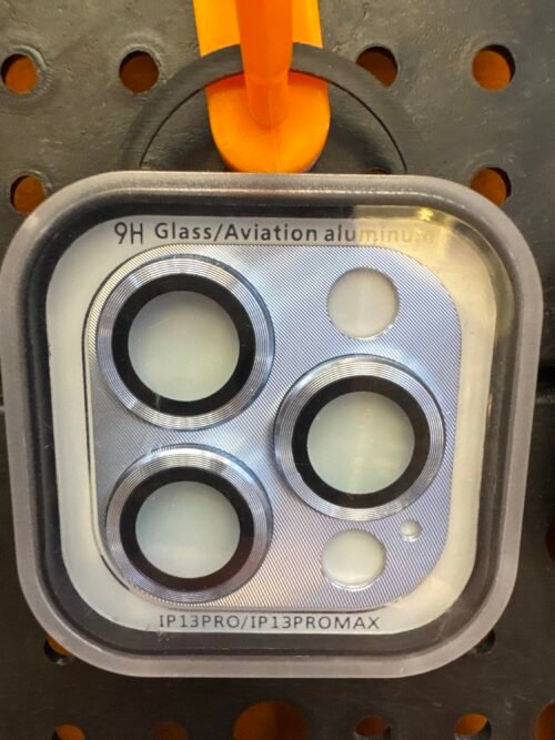 Protector de Cámara iPhone 13 Pro / 13 Pro Max Gris Metalizado