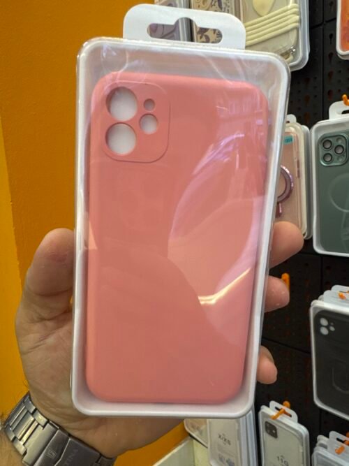 Funda iPhone 11 Rosa Lisa Antigolpes