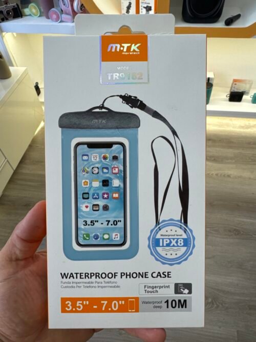 Funda Impermeable para Móvil Premium 3.5-7” con Correa tr9182