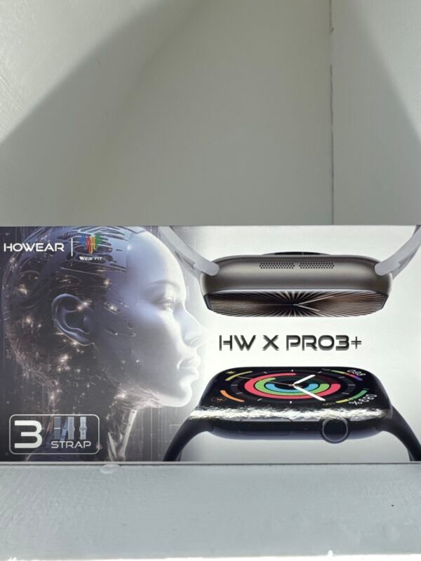 Reloj Howear HW X Pro 3+ Negro con 3 Correas Intercambiables