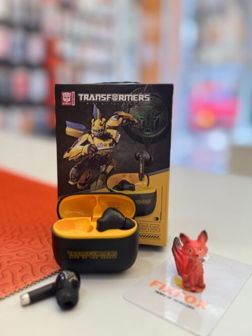 Auriculares Transformers TF‑T39 Wireless TWS Bluetooth 5.4 Negro/Amarillo