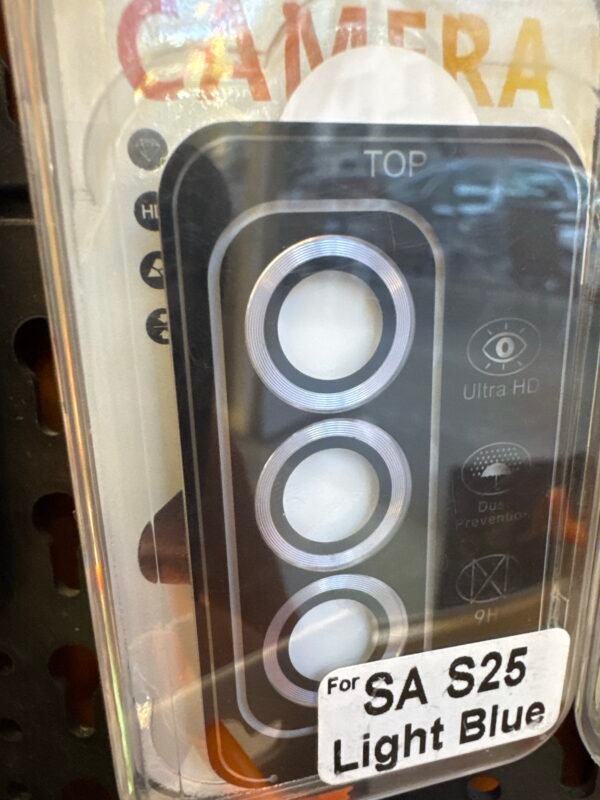 Protector de Cámara Samsung S25 Light Blue
