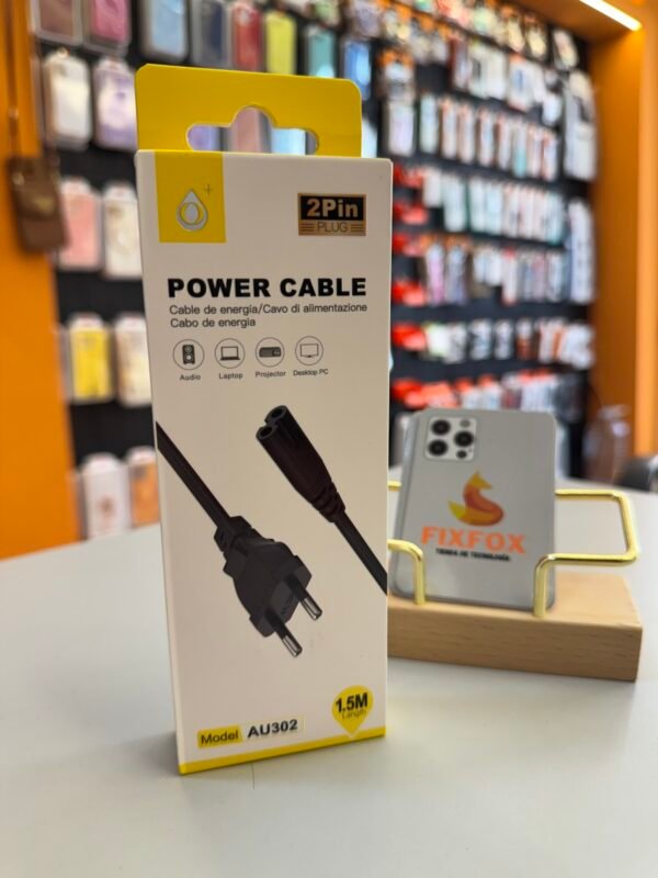 Cable Alimentación Euro Power 2 Puertos - AU302