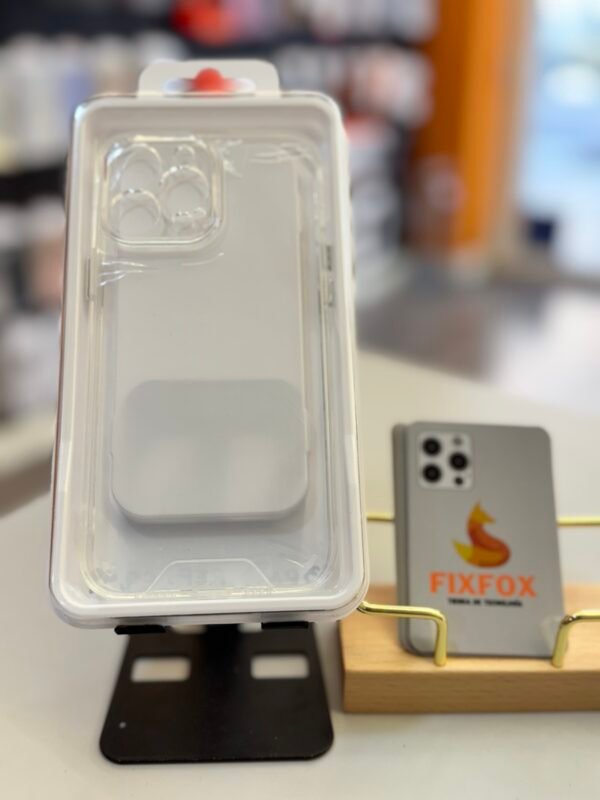 Funda iPhone 13 Pro Max Antigolpe Transparente Reforzada