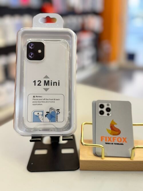 Funda iPhone 12 Mini Antigolpes Premium Transparente