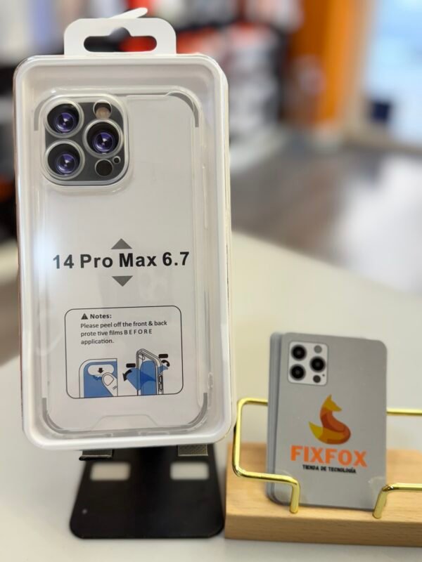 Funda iPhone 14 Pro Max Antigolpes Premium Transparente