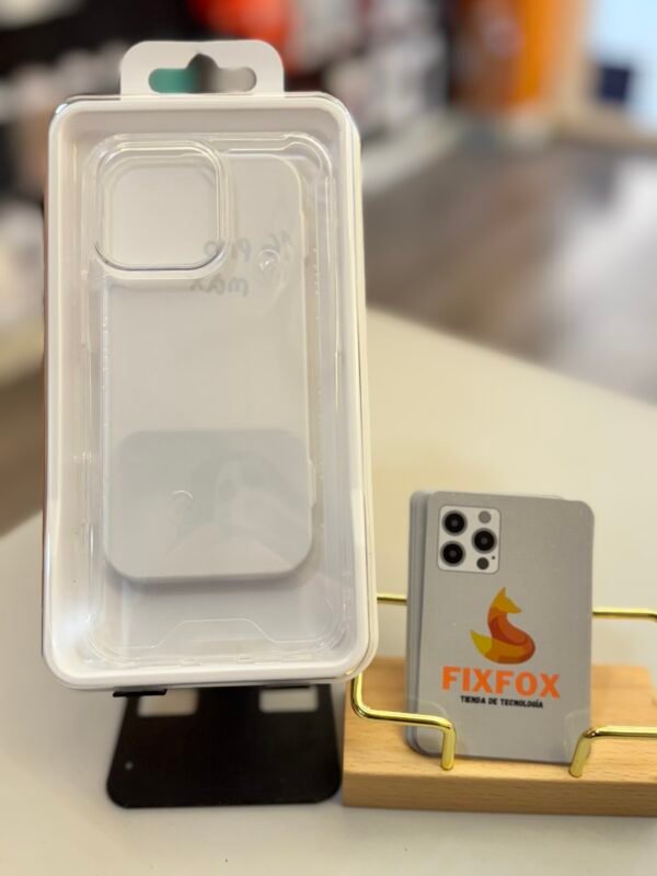 Funda iPhone 16 Pro Max Antigolpes Premium Transparente Funda iPhone 16 Pro Max Antigolpes Premium Transparente