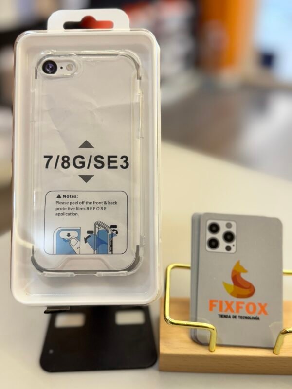 Funda iPhone 7/8/SE 2020 Antigolpes Premium Transparente