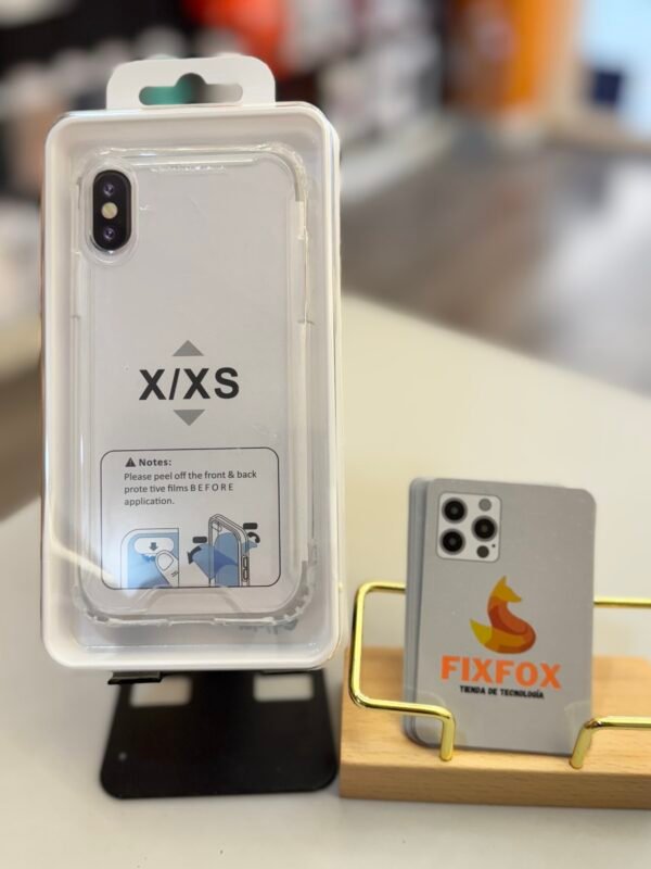 Funda iPhone X/XS Antigolpes Premium Transparente