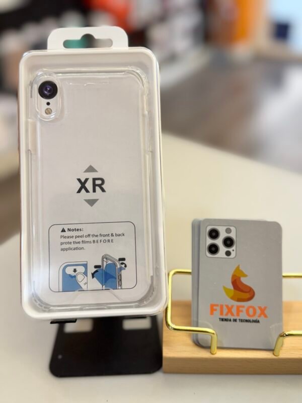 Funda iPhone XR Antigolpes Premium Transparente