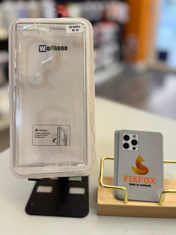 Funda Samsung S24 Ultra Antigolpes Transparente