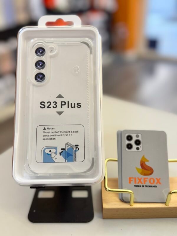 Funda Antigolpes Premium Transparente Samsung S23 Plus