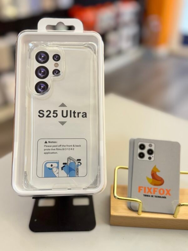 Funda Samsung S25 Ultra Transparente Antigolpe