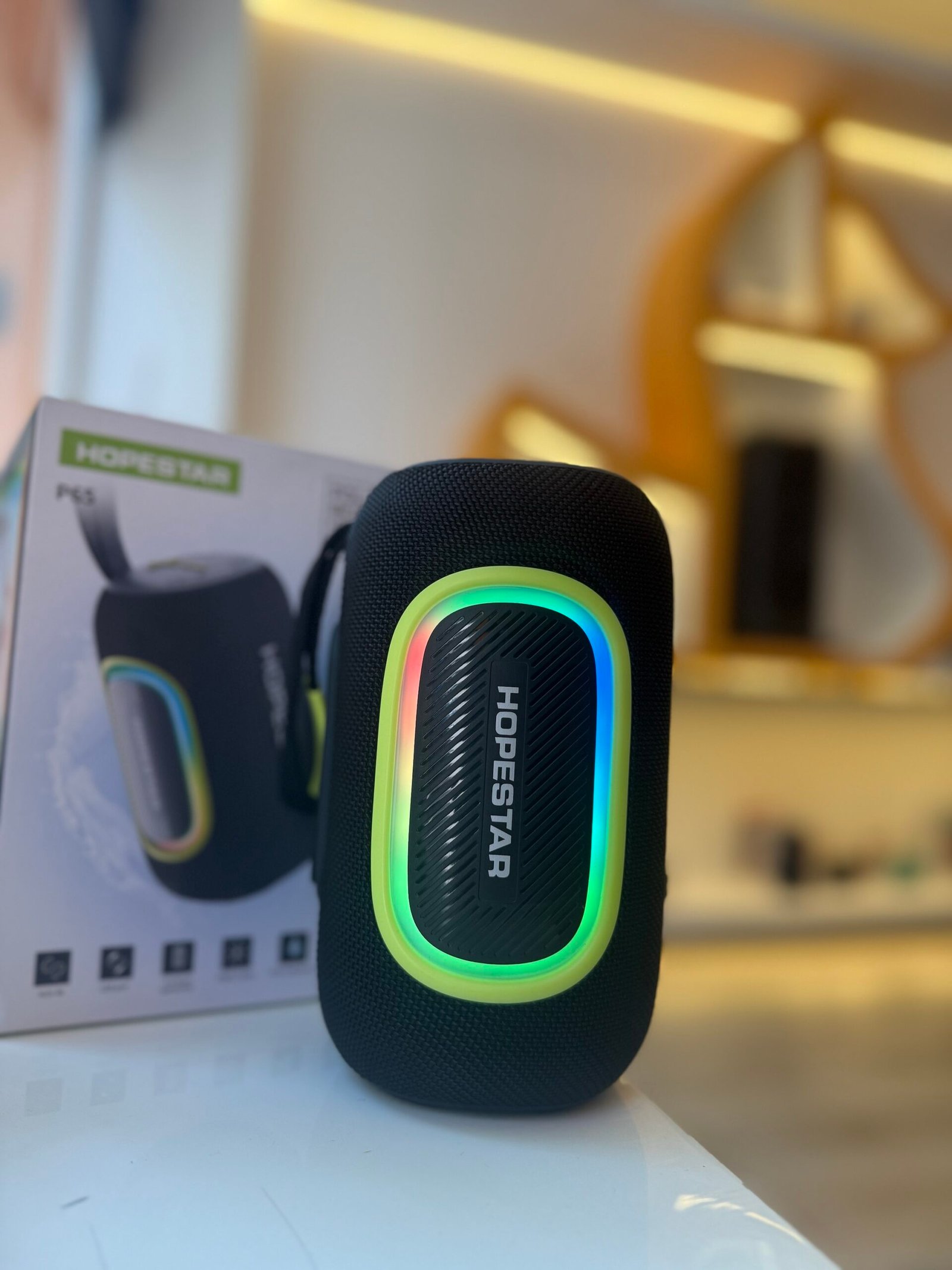 Altavoz Portátil Hopestar P65 Resistente Al Agua IPX6