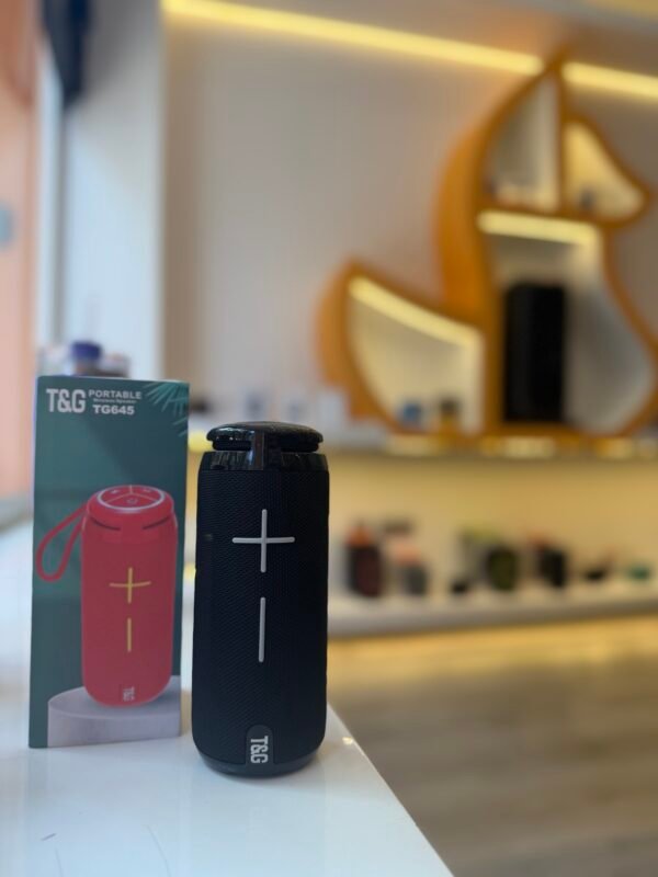 Altavoz Portátil Inalámbrico T&G TG645 Negro – Multimodo, TWS y Sonido Potente