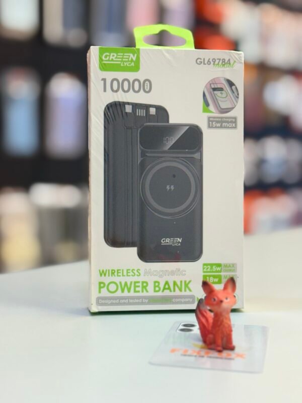 Batería Externa GREEN LYCA 10000mAh Carga Rápida Portátil para Móviles y Tablets