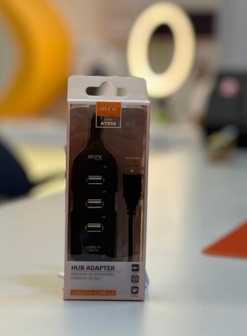 Hub USB-C 4 en 1 con HDMI 4K y 3 Puertos USB 3.0 Gris