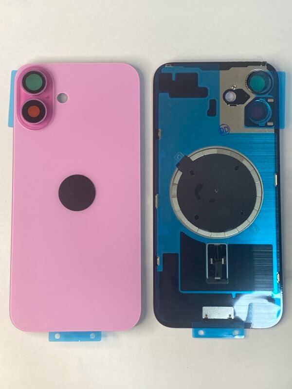 Tapa IPHONE 16 rosa