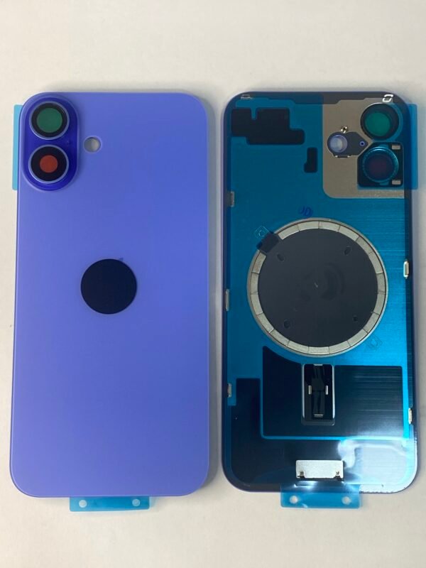 Tapa IPHONE 16 plus celeste