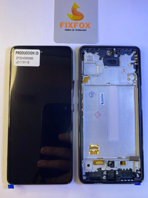 PANTALLA SAMSUNG A53/A536/A535G OLED VIDRIO GRANDE CON MARCO OLED