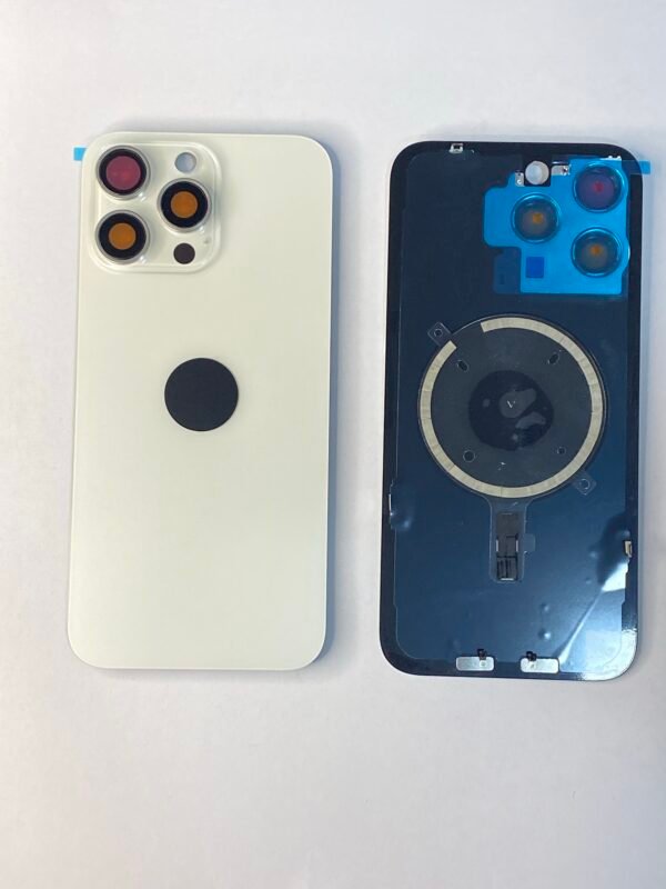 Tapa IPHONE 15 pro max blanco