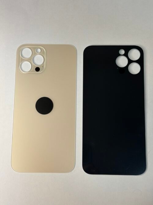 Tapa IPHONE 12 pro max dorado