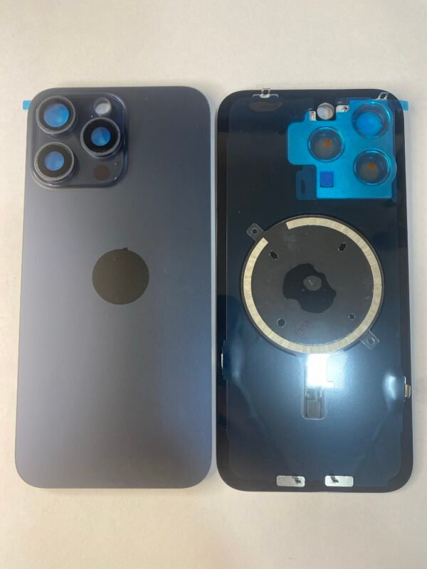 Tapa IPHONE 15 pro max azul