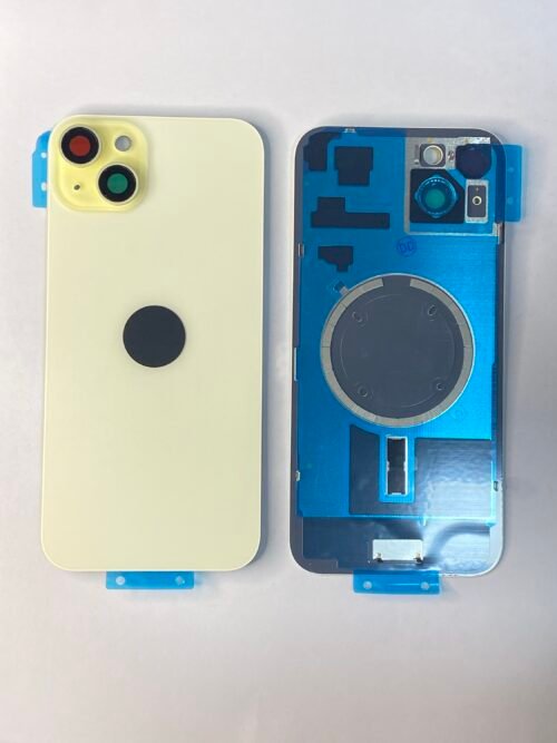 Tapa IPHONE 15 plus amarillo