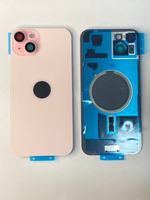 Tapa IPHONE 15 plus rosa